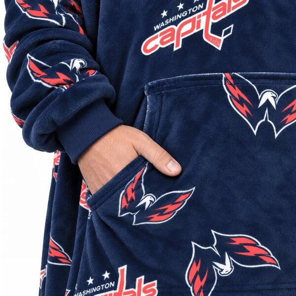 Mikinová televizní deka NHL Washington Capitals - vel. XL