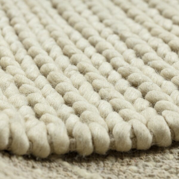 Dywany Łuszczów, Kusový koberec Tahar 99004B cream, 90x150, bílá, ložnice