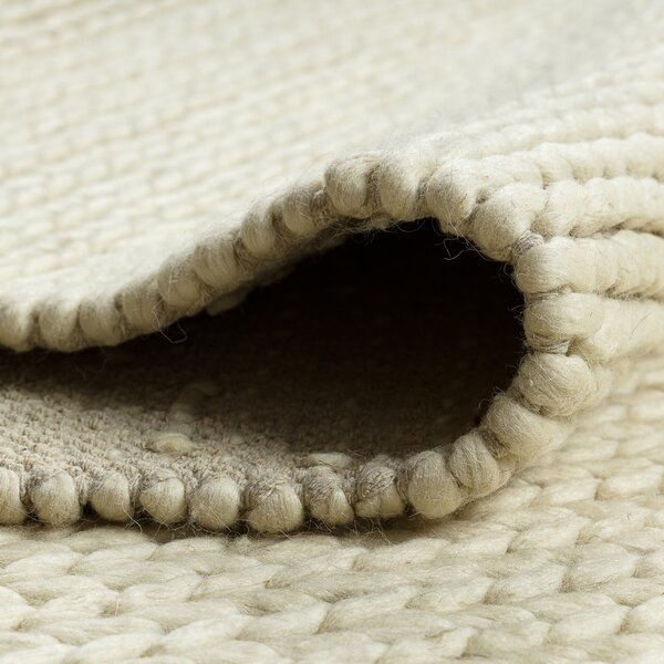 Dywany Łuszczów, Kusový koberec Tahar 99004B cream, 90x150, bílá, ložnice