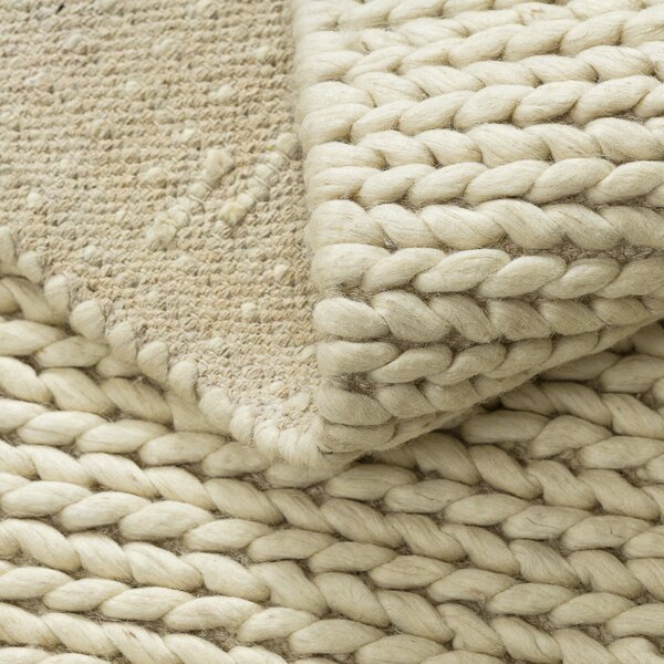 Dywany Łuszczów, Kusový koberec Tahar 99004B cream, 90x150, bílá, ložnice
