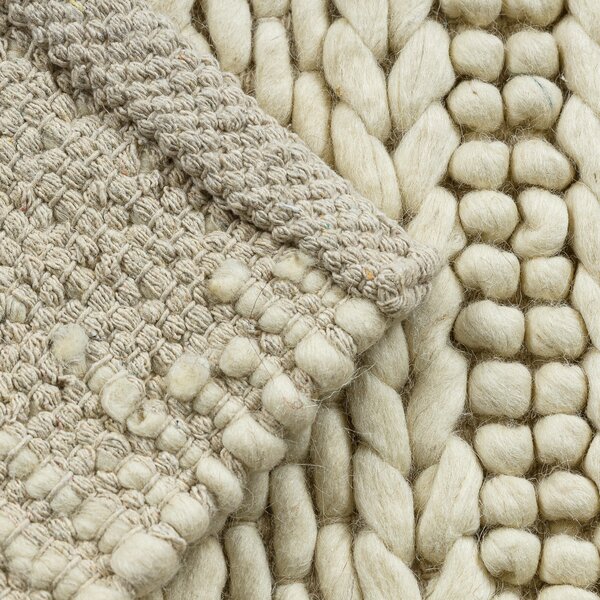 Dywany Łuszczów, Kusový koberec Tahar 99002B cream, 120x180, bílá, ložnice