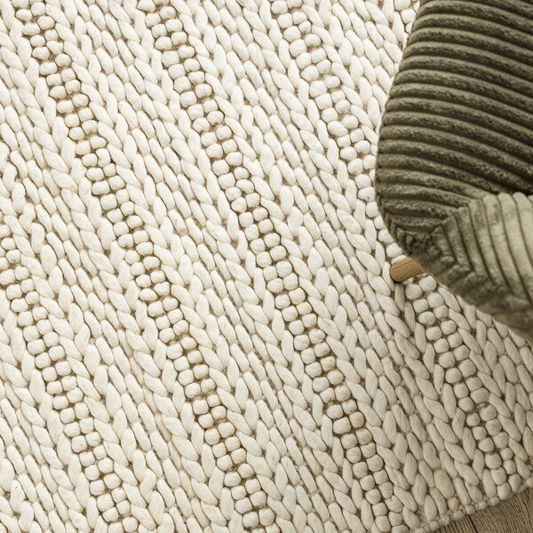 Dywany Łuszczów, Kusový koberec Tahar 99002B cream, 120x180, bílá, ložnice