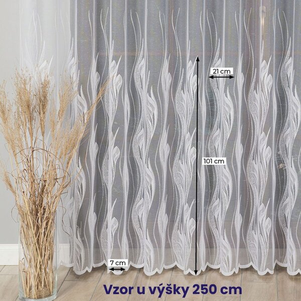 Kusová záclona Anturie 175x400 cm