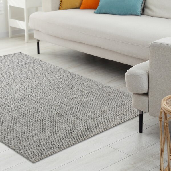 Dywany Łuszczów, Kusový koberec Tahar 99004G grey, 90x150, šedá, ložnice