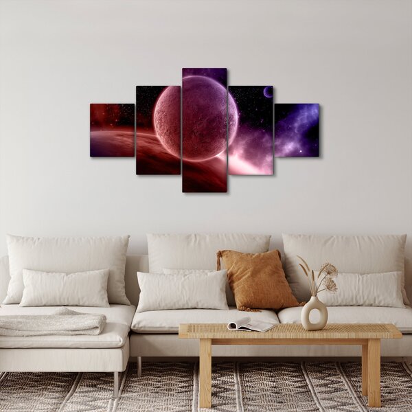 Obraz - Planeta (125x70 cm)