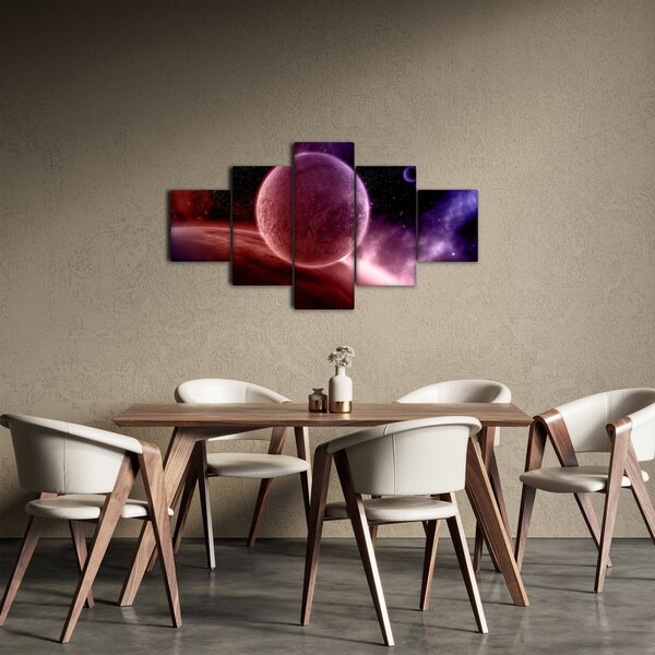 Obraz - Planeta (125x70 cm)