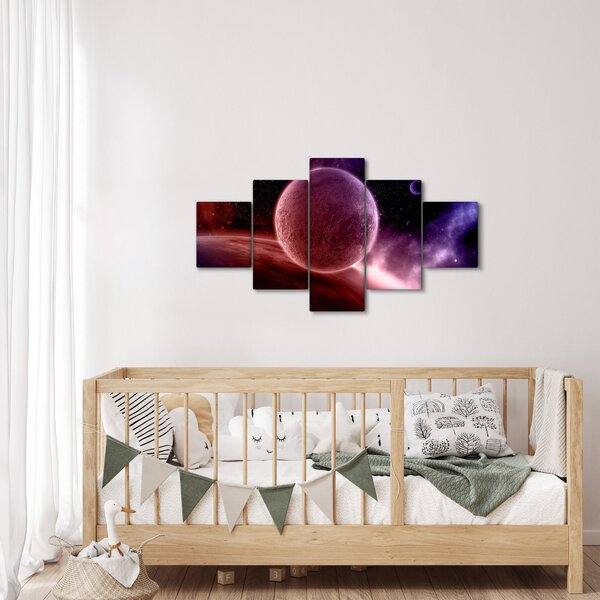 Obraz - Planeta (125x70 cm)
