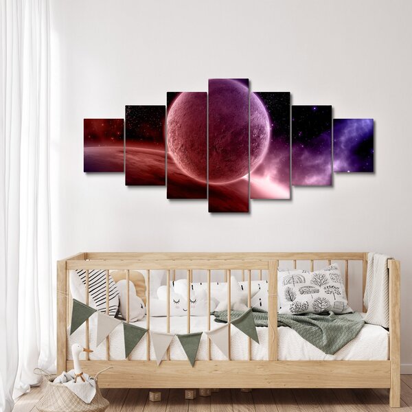 Obraz - Planeta (210x100 cm)