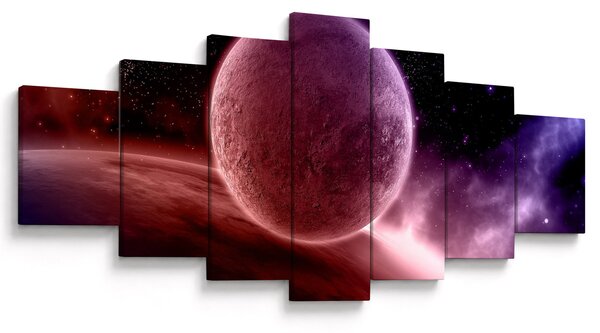 Obraz - Planeta (210x100 cm)