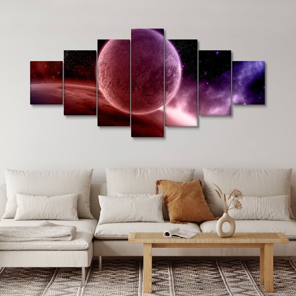 Obraz - Planeta (210x100 cm)