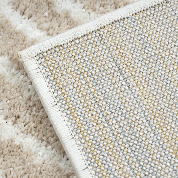 Dywany Łuszczów, Kusový koberec Fusion 0240 cream/yellow, 80x150, vícebarevná, kancelář
