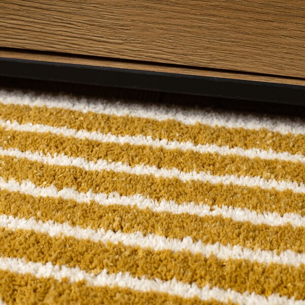 Dywany Łuszczów, Kusový koberec Fusion 0240 cream/yellow, 80x150, vícebarevná, kancelář