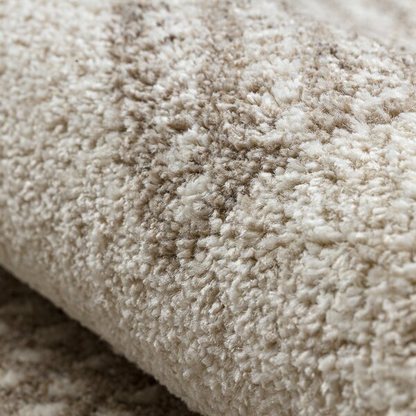 Dywany Łuszczów, Kusový koberec Fusion 0805 cream/beige, 80x150, béžová, kancelář