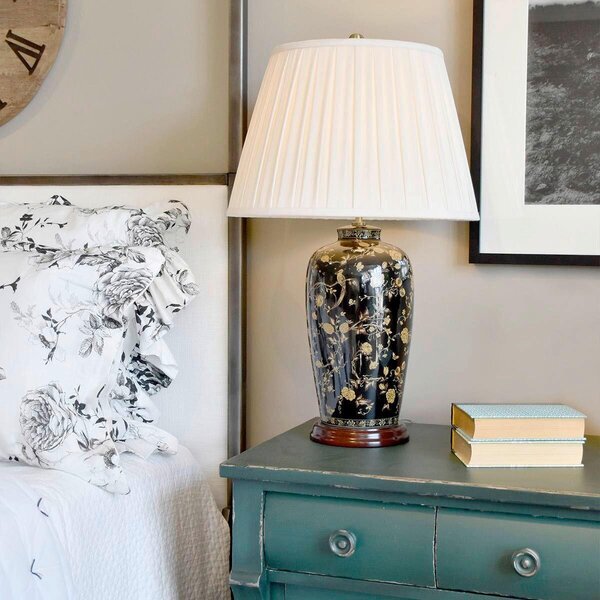STOLNÍ LAMPA, E27, 74/46 cm Elstead Lighting - Stolní lampy