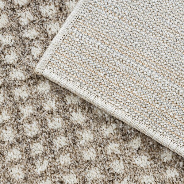 Dywany Łuszczów, Kusový koberec Fusion 0805 cream/beige, 80x150, béžová, kancelář