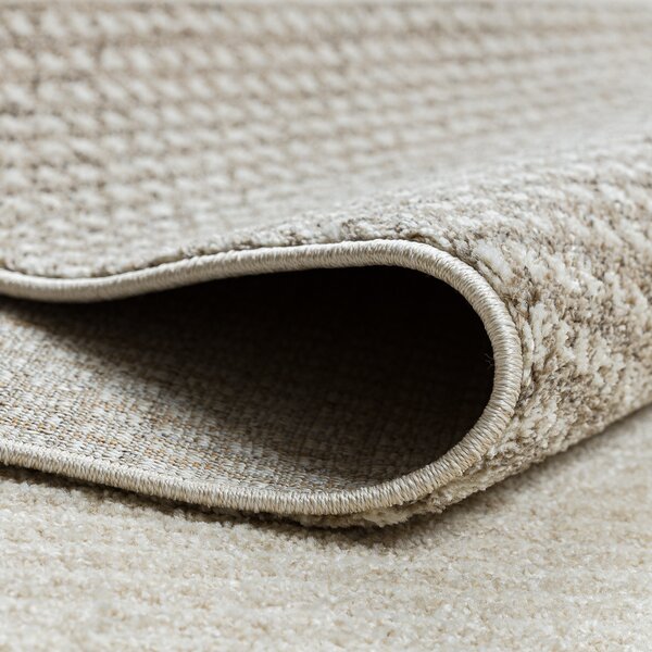 Dywany Łuszczów, Kusový koberec Fusion 0805 cream/beige, 80x150, béžová, kancelář