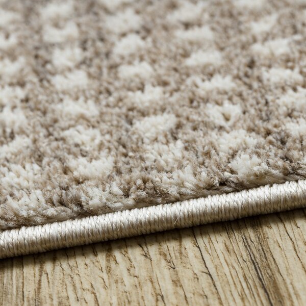 Dywany Łuszczów, Kusový koberec Fusion 0805 cream/beige, 80x150, béžová, kancelář