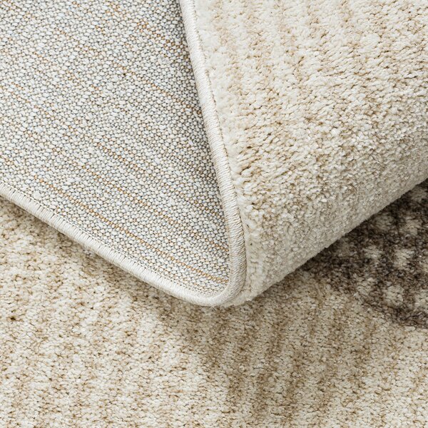 Dywany Łuszczów, Kusový koberec Fusion 0805 cream/beige, 80x150, béžová, kancelář