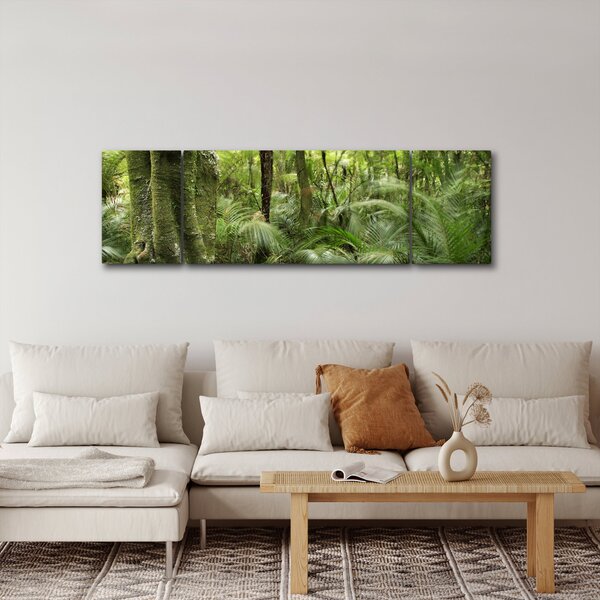 Obraz Tropický deštný prales (170x50 cm)