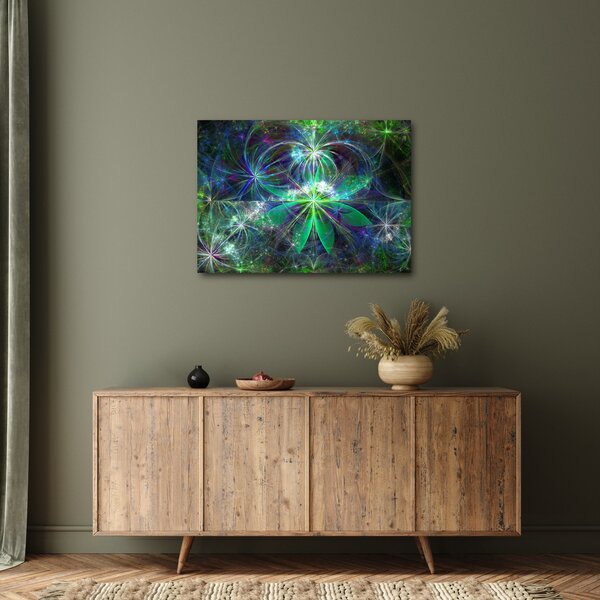 Obraz - Abstraktní geometrické tvary (70x50 cm)