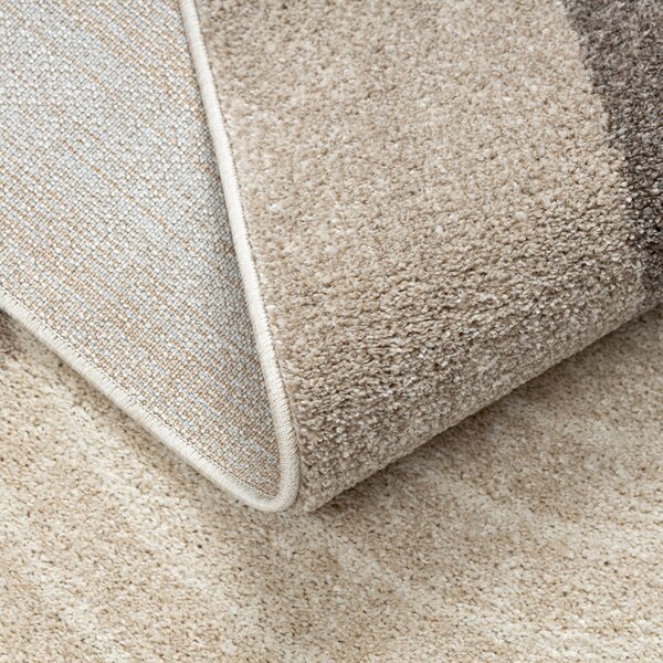 Dywany Łuszczów, Kusový koberec Fusion 0810 beige/brown, 80x150, vícebarevná, kancelář