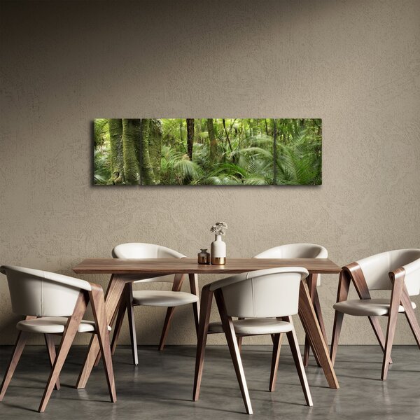 Obraz Tropický deštný prales (170x50 cm)