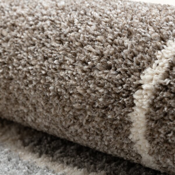 Dywany Łuszczów, Kusový koberec Fusion 0810 beige/brown, 80x150, vícebarevná, kancelář