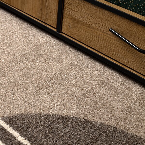 Dywany Łuszczów, Kusový koberec Fusion 0810 beige/brown, 80x150, vícebarevná, kancelář