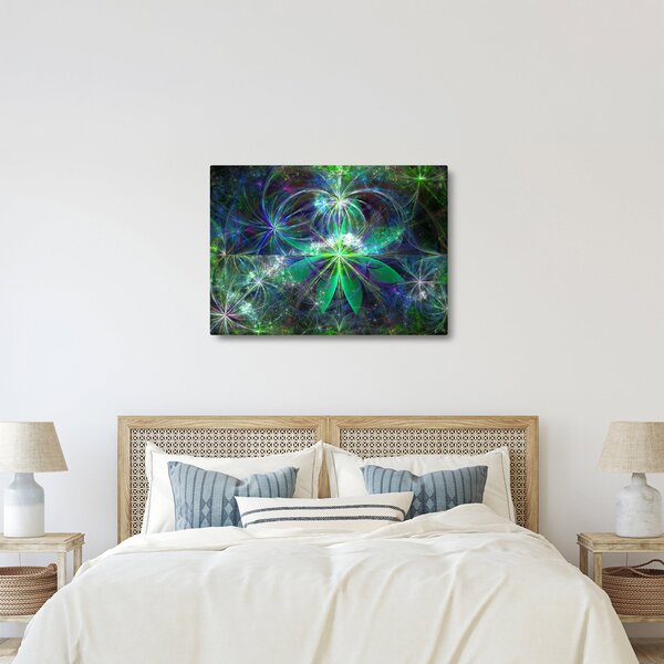 Obraz - Abstraktní geometrické tvary (70x50 cm)