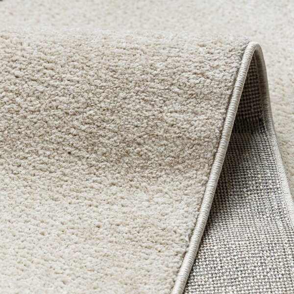 Dywany Łuszczów, Kusový koberec Fusion 0808 cream/l. beige, 80x150, béžová, kancelář