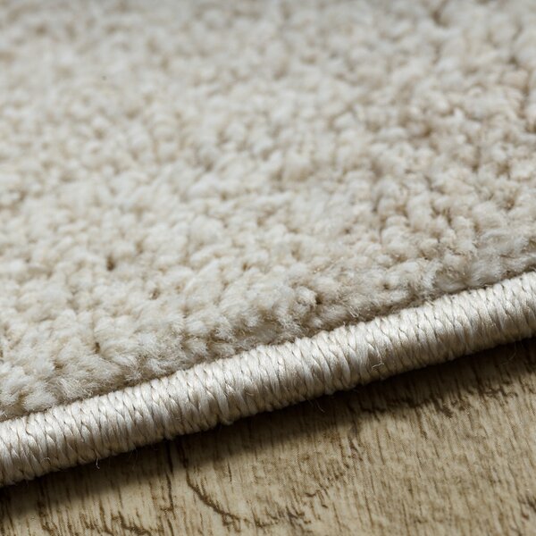 Dywany Łuszczów, Kusový koberec Fusion 0808 cream/l. beige, 80x150, béžová, kancelář