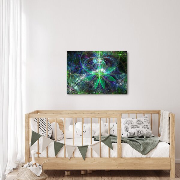 Obraz - Abstraktní geometrické tvary (70x50 cm)