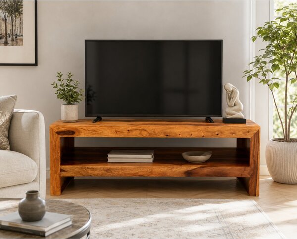 TV stolek Tara 120x45x45 z indického masivu palisandr