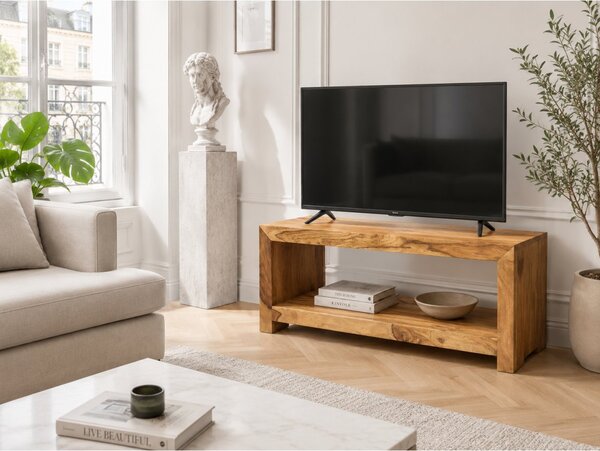 TV stolek Tara 100x45x45 z indického masivu palisandr