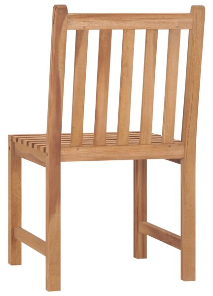 Zahradní židle 6 ks s poduškami masivní teak 3073086