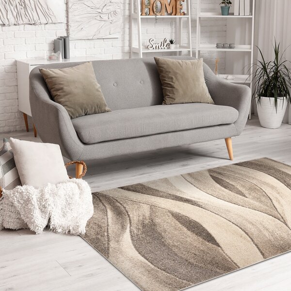 Dywany Łuszczów, Kusový koberec Fusion 1617 beige/cream, 80x150, béžová, kancelář