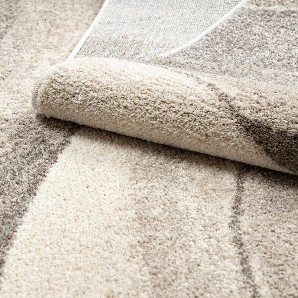 Dywany Łuszczów, Kusový koberec Fusion 1617 beige/cream, 80x150, béžová, kancelář