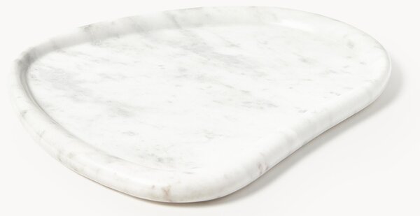 Mramorový dekorativní tác Meringue, Š 32 cm