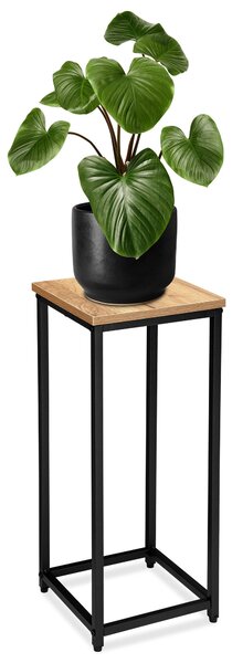 Loftový stojan na květiny ARBEN 60 cm – dub Craft