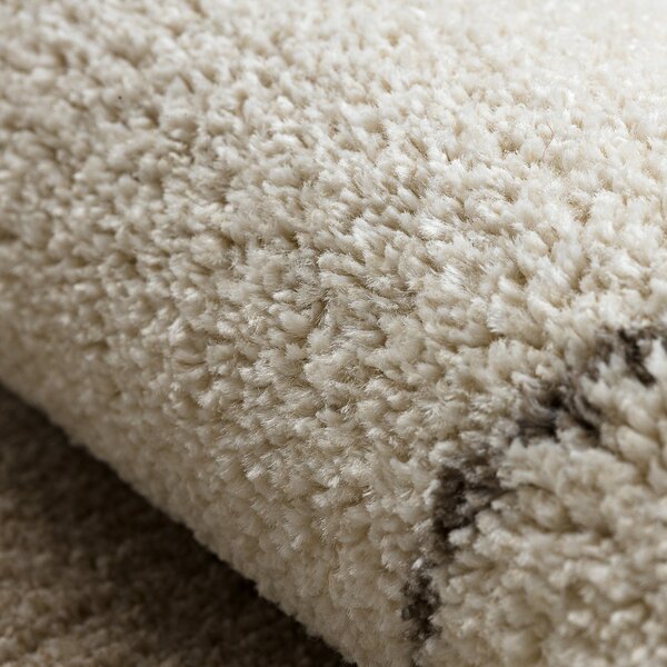 Dywany Łuszczów, Kusový koberec Fusion 8299 cream/beige, 80x150, bílá, kancelář