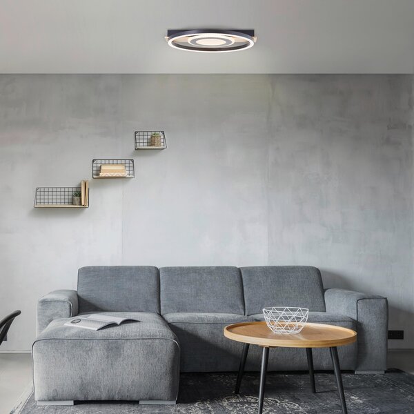 STROPNÍ LED SVÍTIDLO, 37/39/5 cm - Stropní svítidla