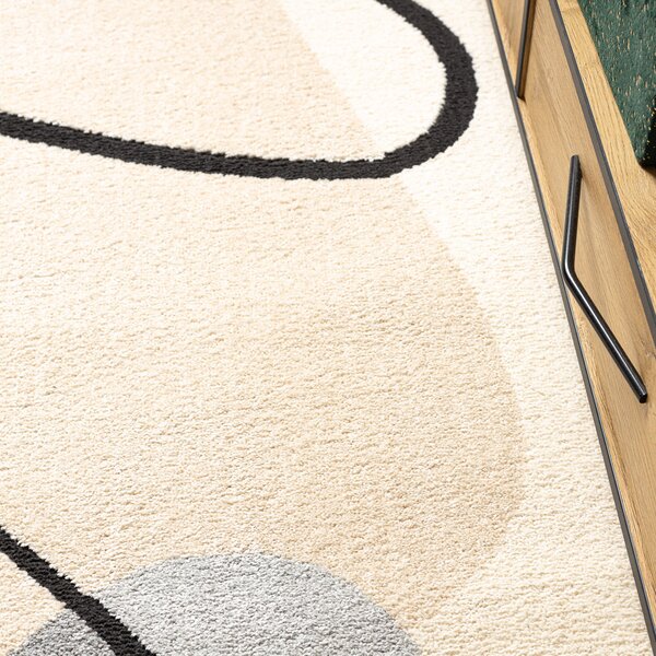 Dywany Łuszczów, AKCE: 140x190 cm Kusový koberec Fusion 9213 cream/beige, béžová, kancelář