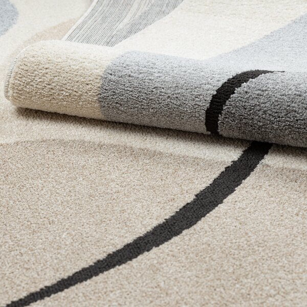 Dywany Łuszczów, AKCE: 140x190 cm Kusový koberec Fusion 9213 cream/beige, béžová, kancelář