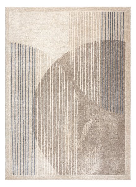 Dywany Łuszczów, Kusový koberec Fusion 0815 cream/beige, 140x190, béžová, kancelář