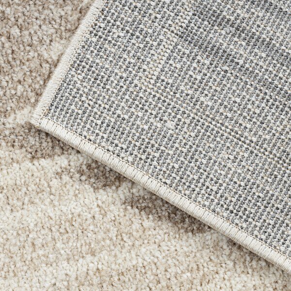 Dywany Łuszczów, Kusový koberec Fusion 0815 cream/beige, 140x190, béžová, kancelář