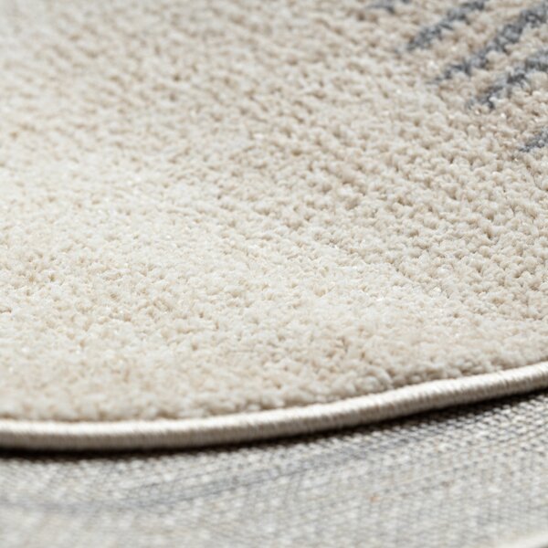Dywany Łuszczów, Kusový koberec Fusion 0815 cream/beige, 140x190, béžová, kancelář