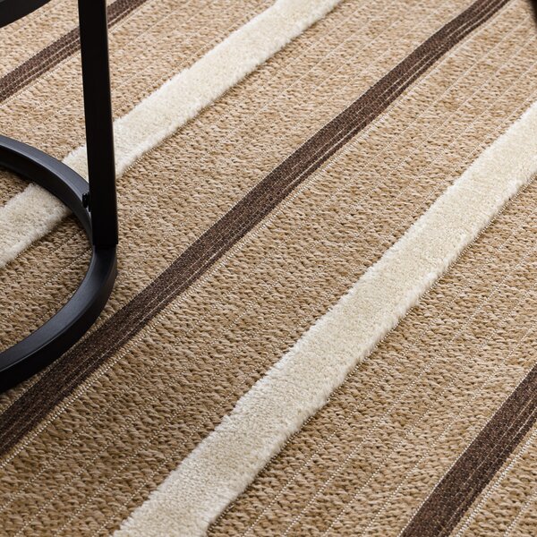 Dywany Łuszczów, Kusový koberec Spark 0686A beige/cream, 80x150, béžová, chodba / předsíň