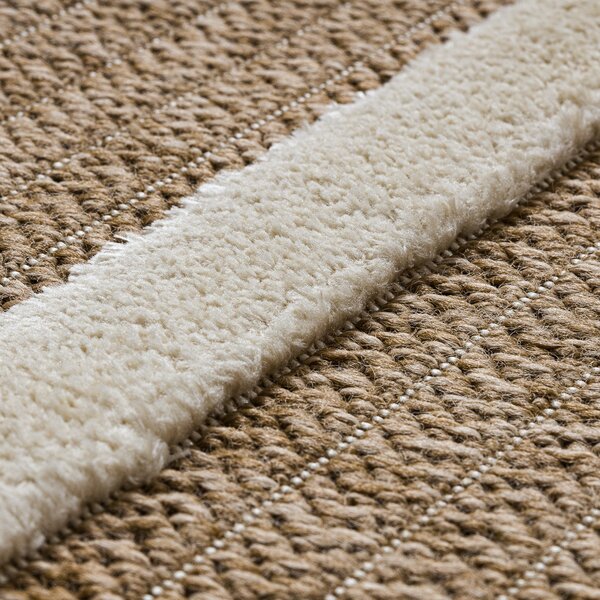Dywany Łuszczów, Kusový koberec Spark 0686A beige/cream, 80x150, béžová, chodba / předsíň