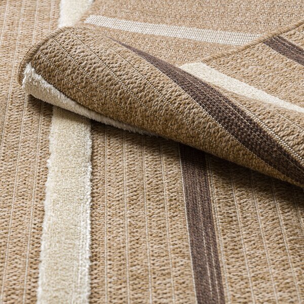 Dywany Łuszczów, Kusový koberec Spark 0686A beige/cream, 80x150, béžová, chodba / předsíň