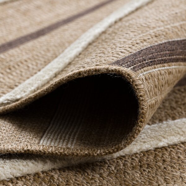 Dywany Łuszczów, Kusový koberec Spark 0686A beige/cream, 80x150, béžová, chodba / předsíň